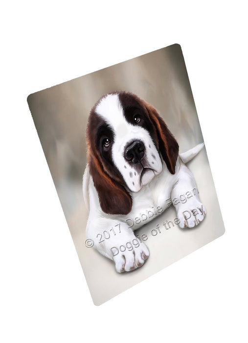 Saint Bernard Dog Tempered Cutting Board CB048