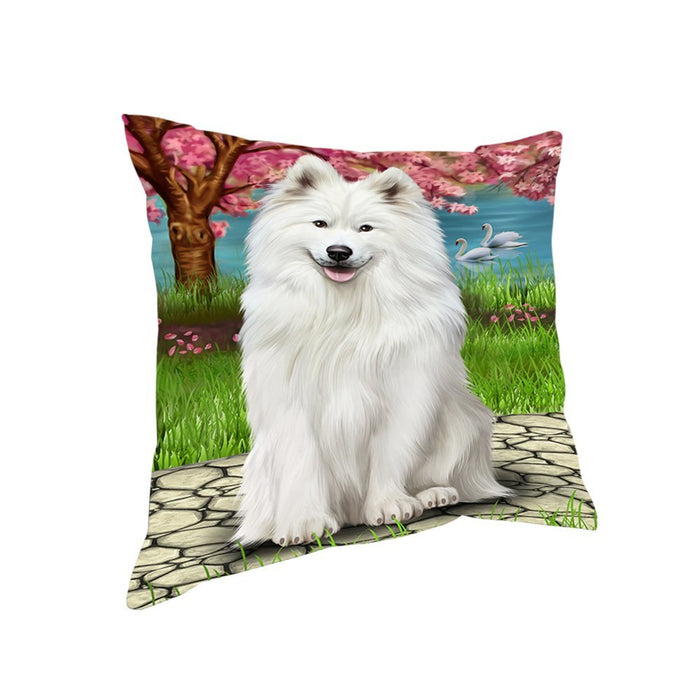 Samoyed Dog Pillow PIL50160