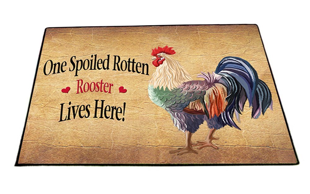 Spoiled Rotten Rooster Indoor/Outdoor Floormat