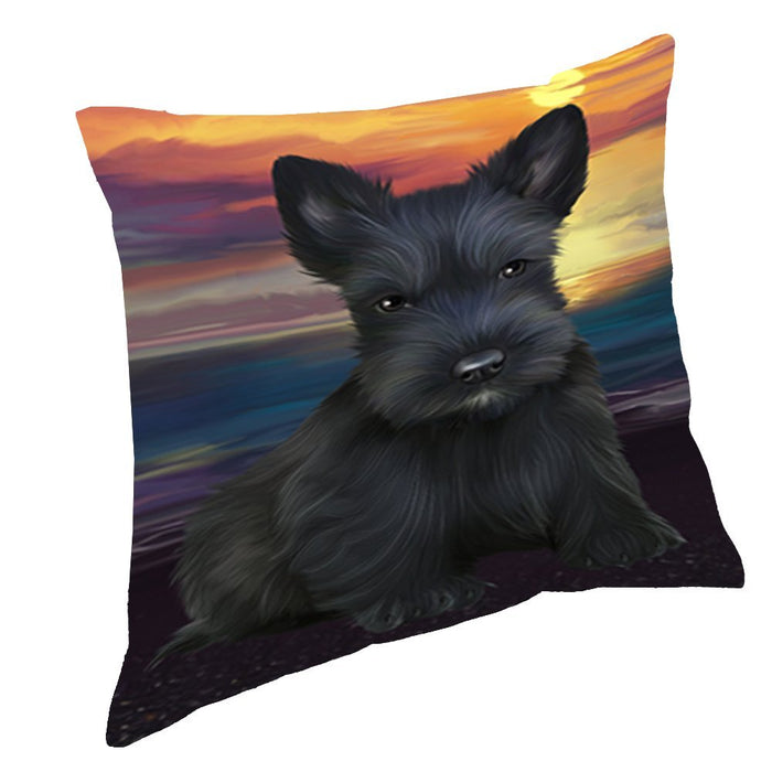 Scottish Terriers Dog Throw Pillow D556