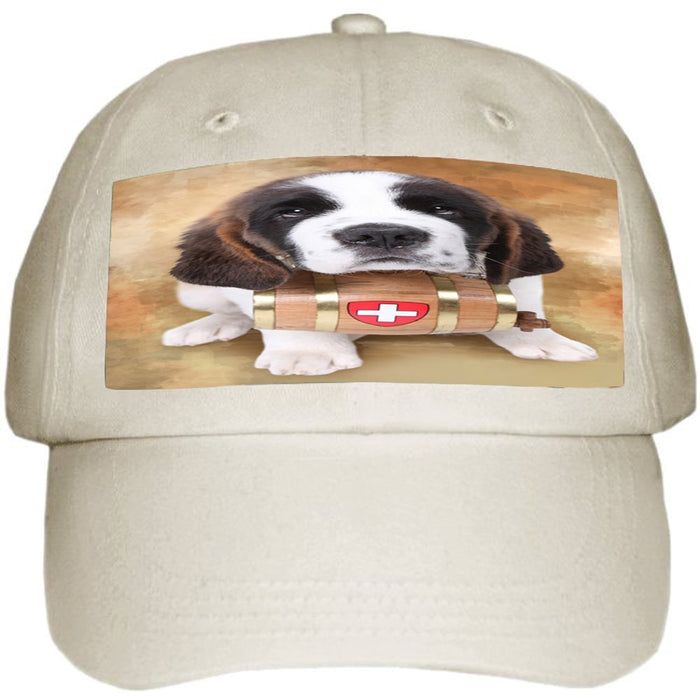 Saint Bernard Dog Ball Hat Cap