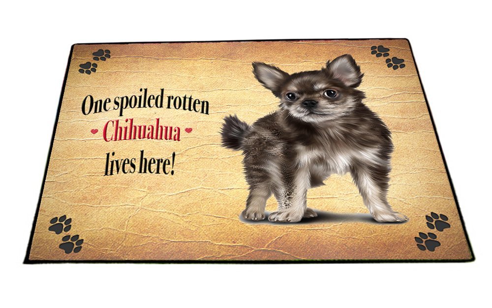 Spoiled Rotten Chihuahua Dog Floormat