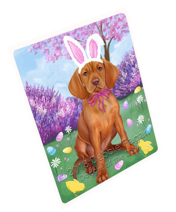 Vizsla Dog Easter Holiday Tempered Cutting Board C52140