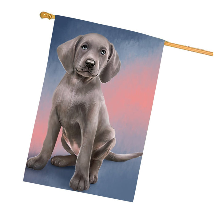 Weimaraner Dog House Flag FLG48315