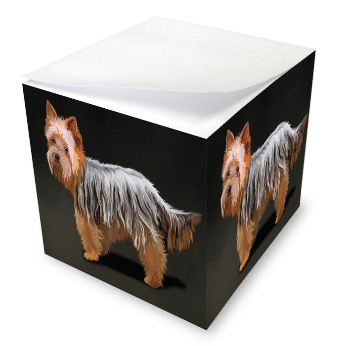 Yorkshire Terrier Dog Note Cube