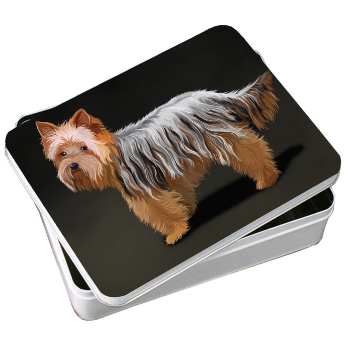 Yorkshire Terrier Dog Photo Storage Tin