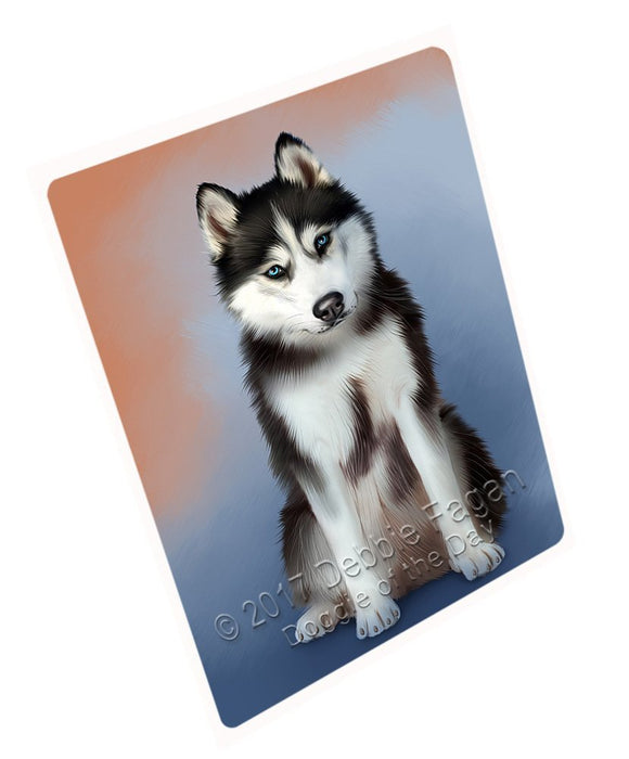 Siberian Husky Dog Tempered Cutting Board C49101