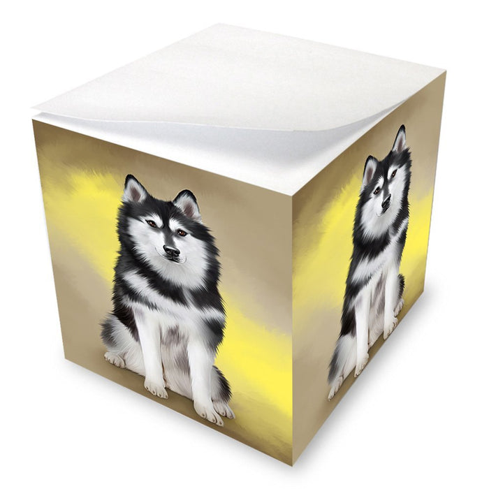 Siberian Husky Dog Note Cube NOC48363