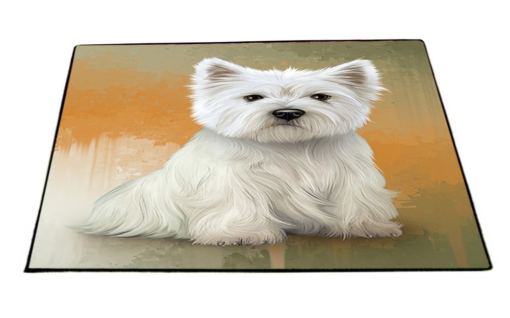 West Highland White Terrier Dog Floormat FLMS48771