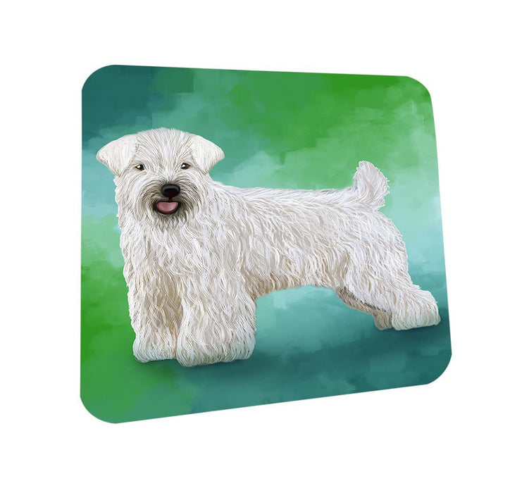 Wheaten Terrier Dog Coasters Set of 4