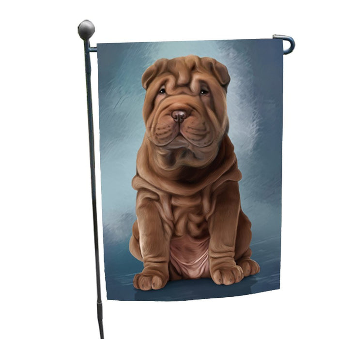 Shar Pei Dog Garden Flag