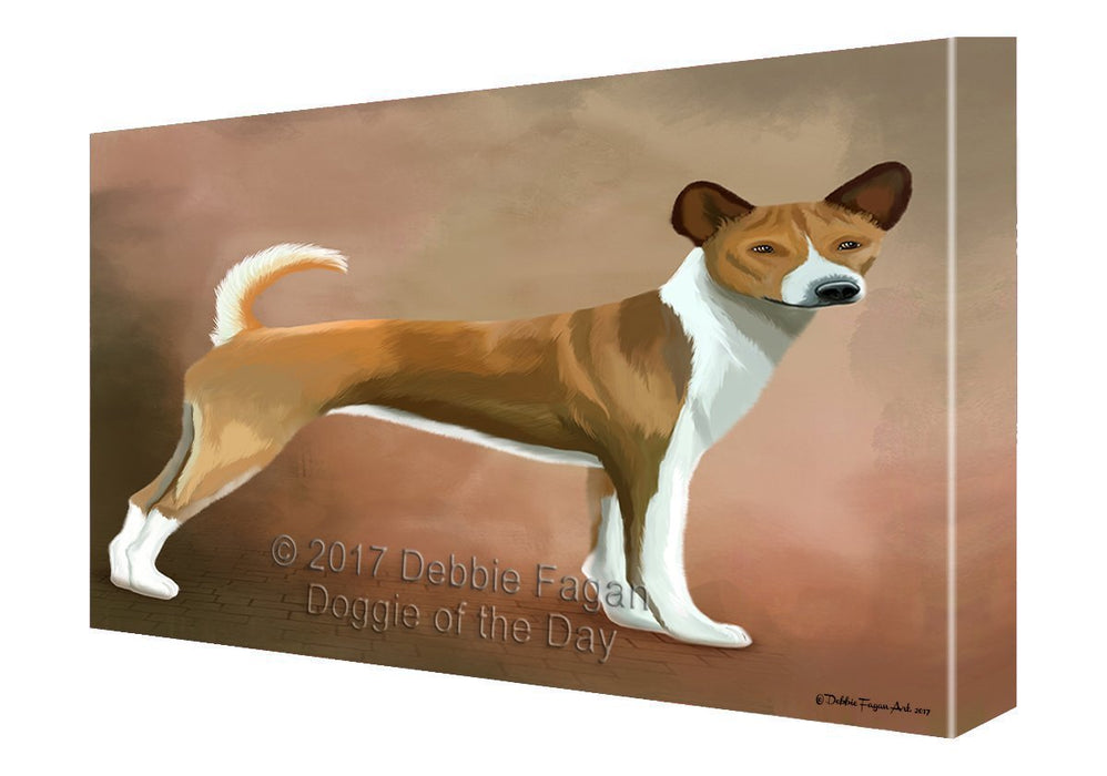 Telomian Dog Painting Printed on Canvas Wall Art