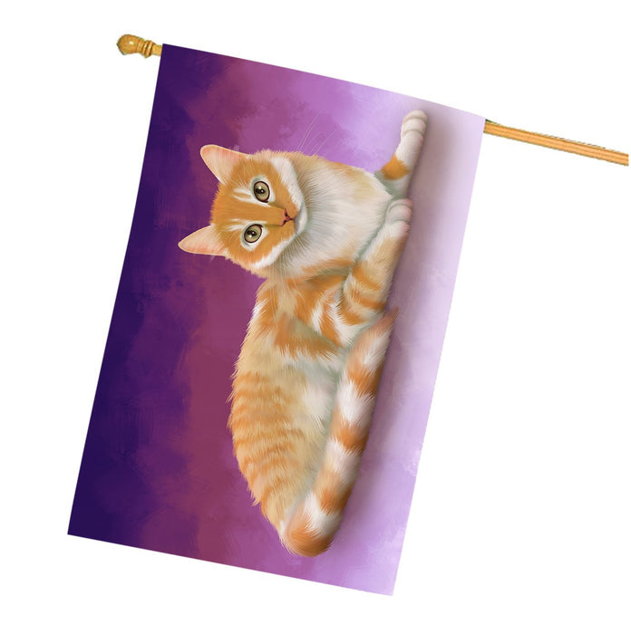 Turkish Van Cat House Flag