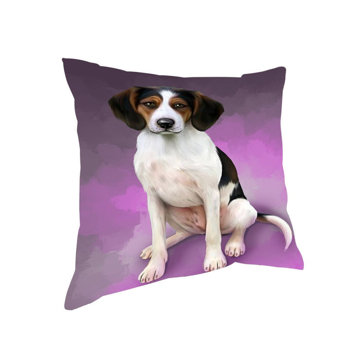 Treeing Walker Coonhounds Dog Throw Pillow D366