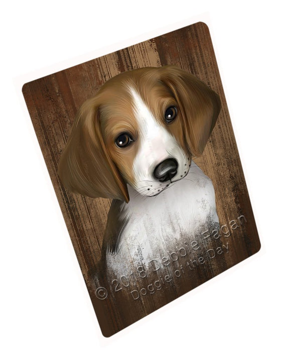 Rustic Treeing Walker Coonhound Dog Tempered Cutting Board C52623