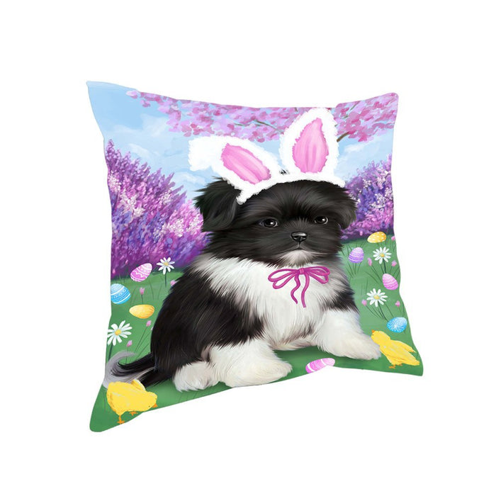 Shih Tzu Dog Easter Holiday Pillow PIL53472
