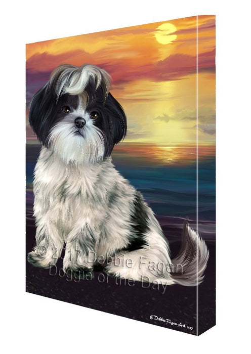 Shih Tzu Dog Canvas Wall Art D477