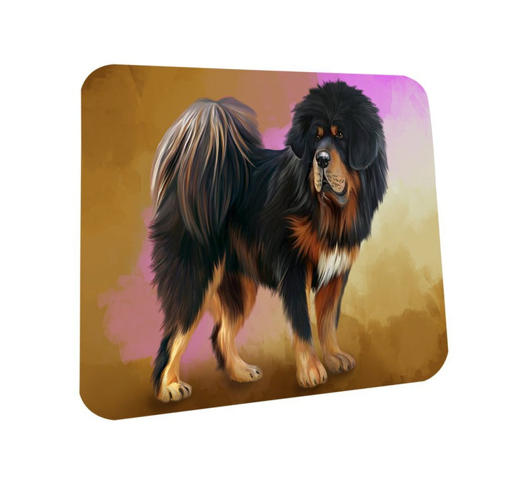 Tibetan Mastiff Dog Coasters Set of 4