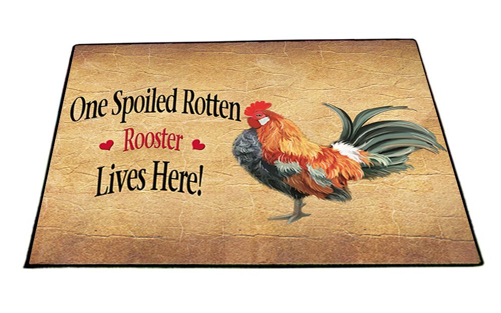 Spoiled Rotten Rooster Indoor/Outdoor Floormat