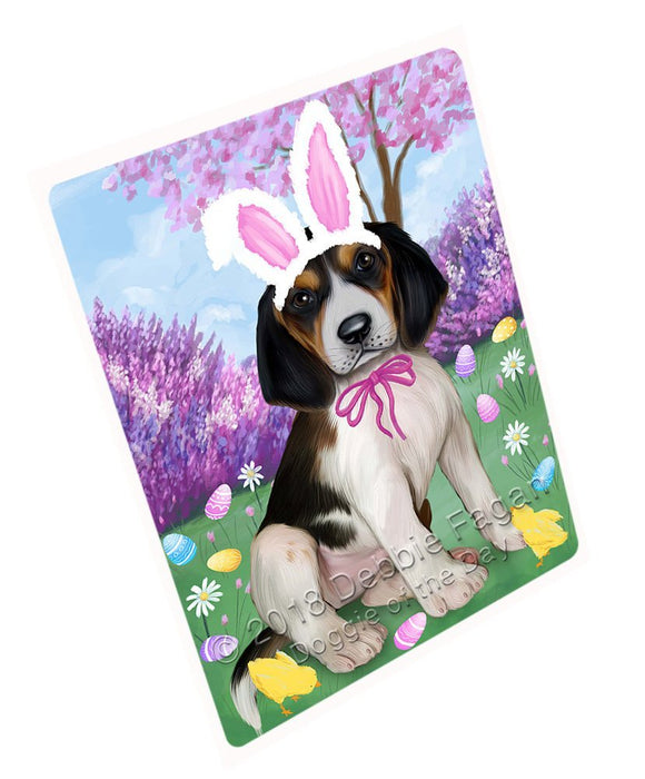 Treeing Walker Coonhound Dog Easter Holiday Tempered Cutting Board C52128