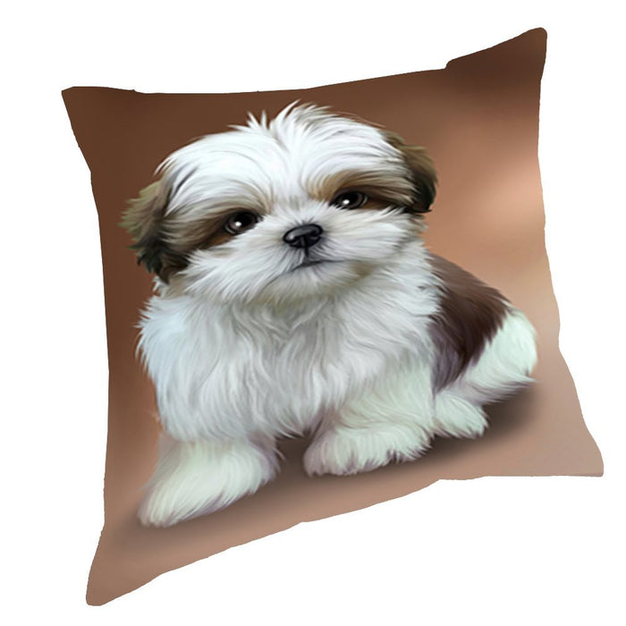 Shih Tzu Dog Throw Pillow D566