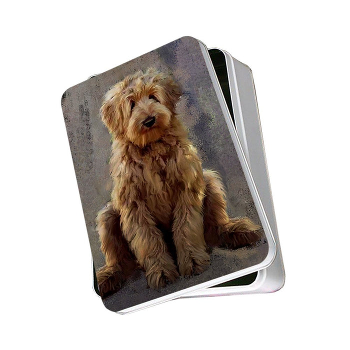 Wheaten Terrier Dog Photo Storage Tin PITN48440