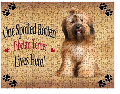 Spoiled Rotten Tibetan Terrier Dog Puzzle