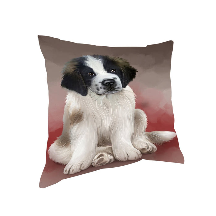 Saint Bernards Dog Throw Pillow D359