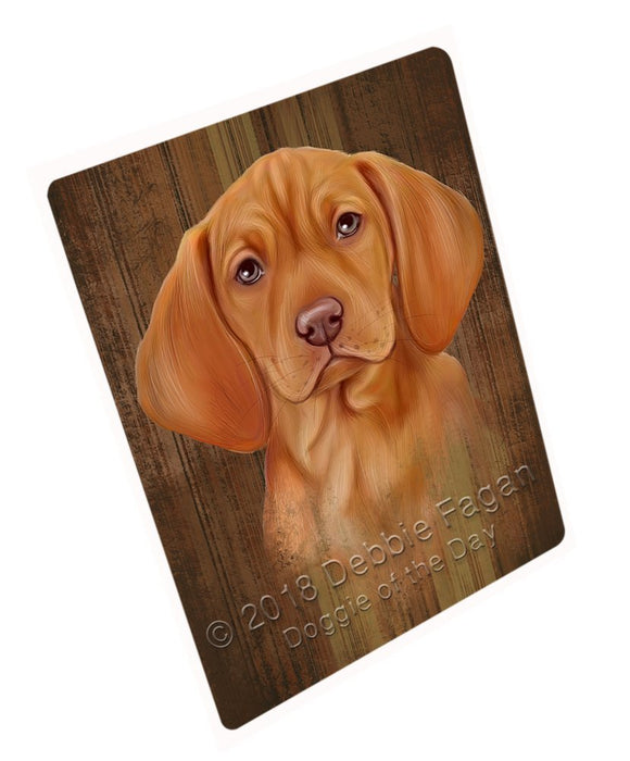 Rustic Vizsla Dog Tempered Cutting Board C52638