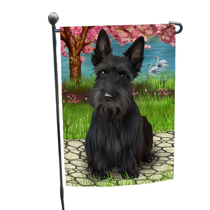 Scottish Terriers Dog Garden Flag
