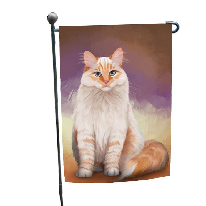 Siberian Cat Garden Flag