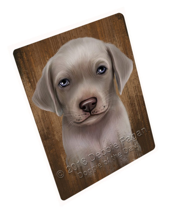 Rustic Weimaraner Dog Magnet Mini (3.5" x 2") MAG52650