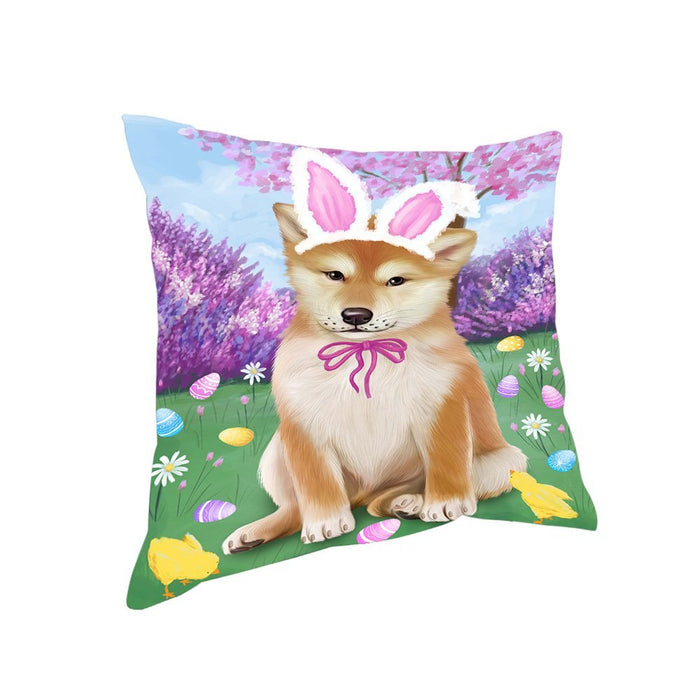 Shiba Inu Dog Easter Holiday Pillow PIL53456