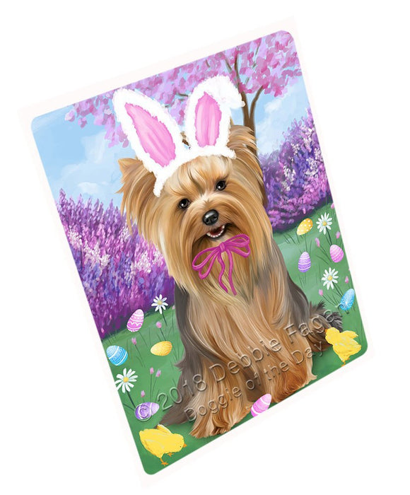 Yorkshire Terrier Dog Easter Holiday Magnet Mini (3.5" x 2") MAG52179