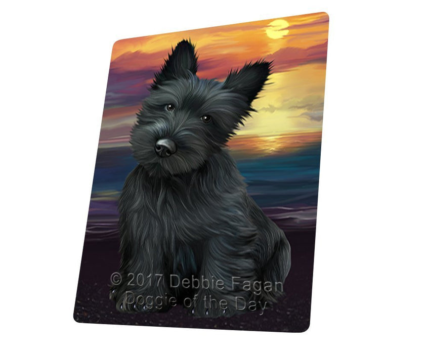 Scottish Terriers Dog Large Refrigerator / Dishwasher Magnet D427