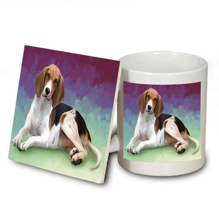 Treeing Walker Coonhound Dog Mug and Coaster Set