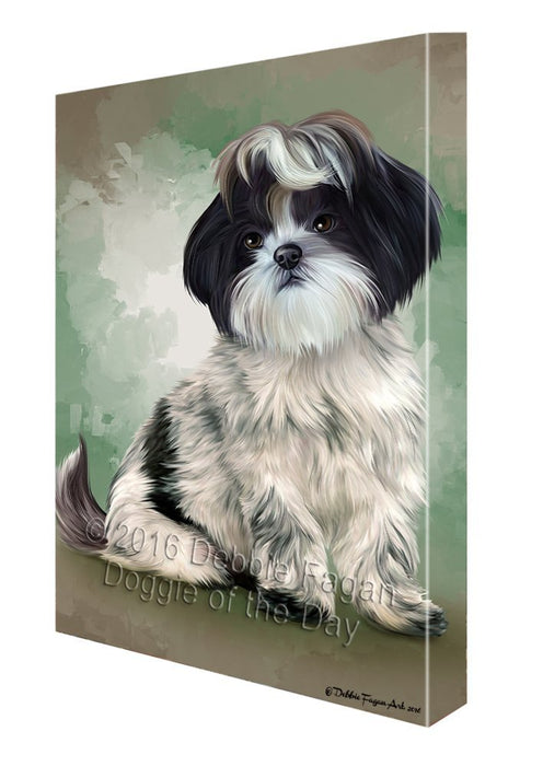 Shih Tzu Dog Canvas Wall Art