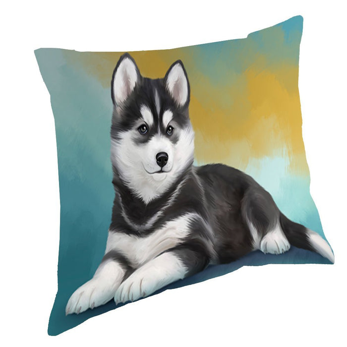 Siberian Husky Dog Pillow PIL48496