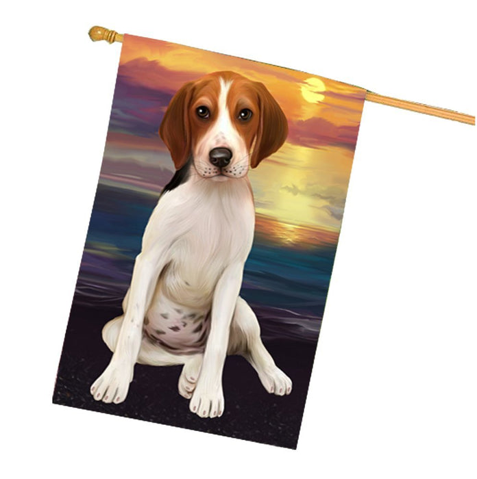 Treeing Walker Coonhound Dog House Flag HF443