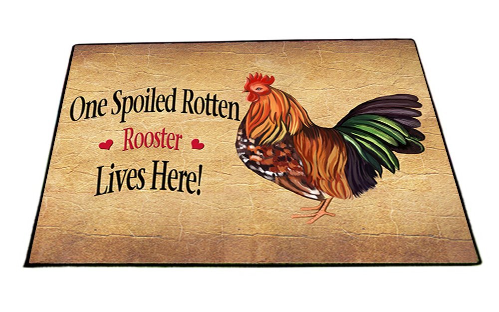 Spoiled Rotten Rooster Indoor/Outdoor Floormat