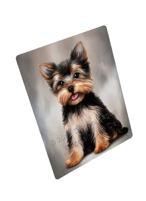 Yorkshire Terrier Dog Tempered Cutting Board CB049