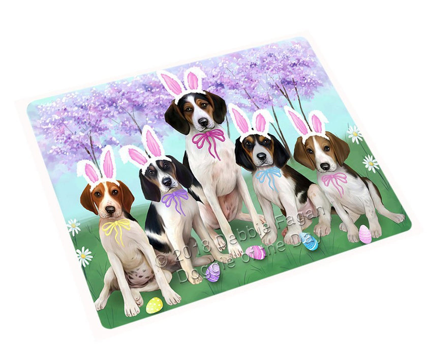 Treeing Walker Coonhounds Dog Easter Holiday Tempered Cutting Board C52125