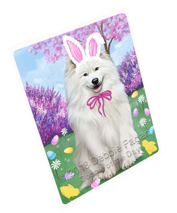 Samoyed Dog Easter Holiday Magnet Mini (3.5" x 2") MAG51996