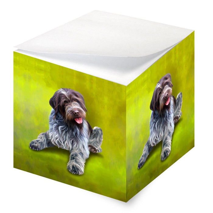 Wirehaired Pointing Griffon Dog Note Cube
