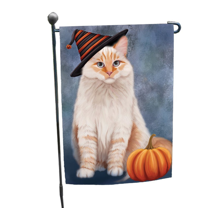 Siberian Red Cat Garden Flag