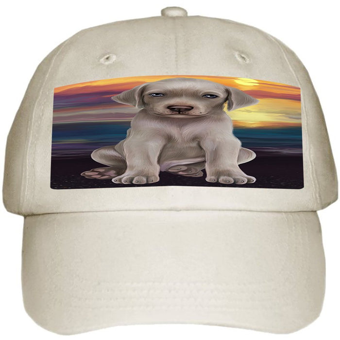 Weimaraner Dog Ball Hat Cap HAT49350