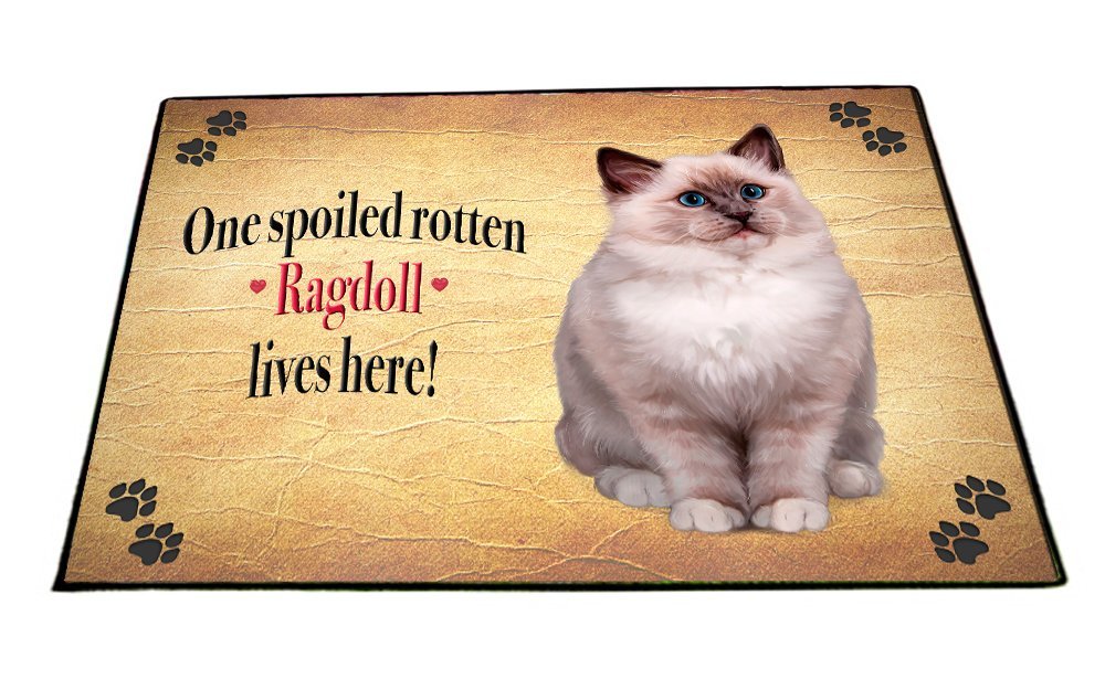 Spoiled Rotten Ragdoll Dog Floormat