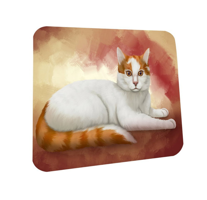 Turkish Van Cat Coasters Set of 4