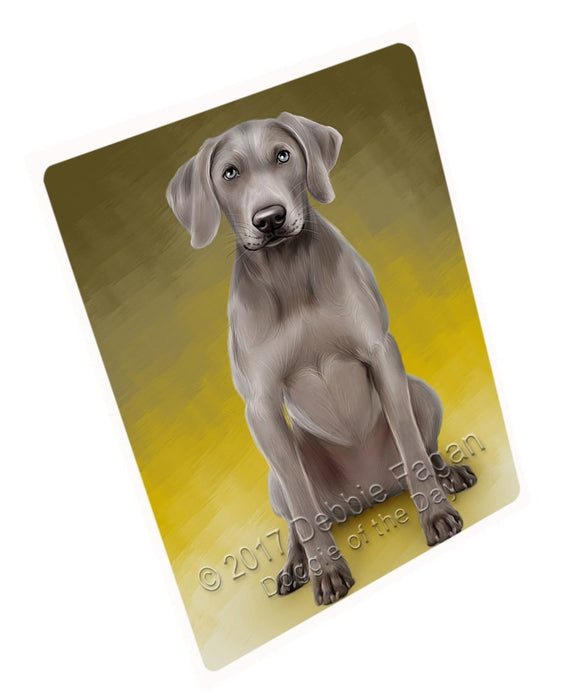 Weimaraner Dog Tempered Cutting Board C49113