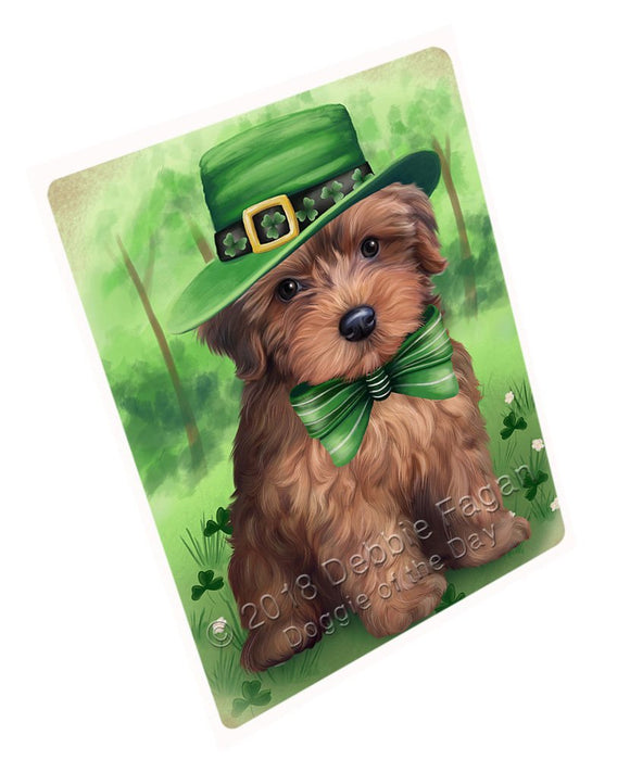 St. Patricks Day Irish Portrait Yorkipoo Dog Magnet Mini (3.5" x 2") MAG51801